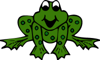 frog with spots 
